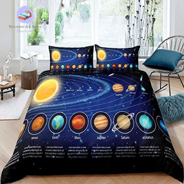 Housse de Couette Planète Carte